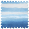Ombre Velvet, Vivid Blue - Motorised Roman Blind